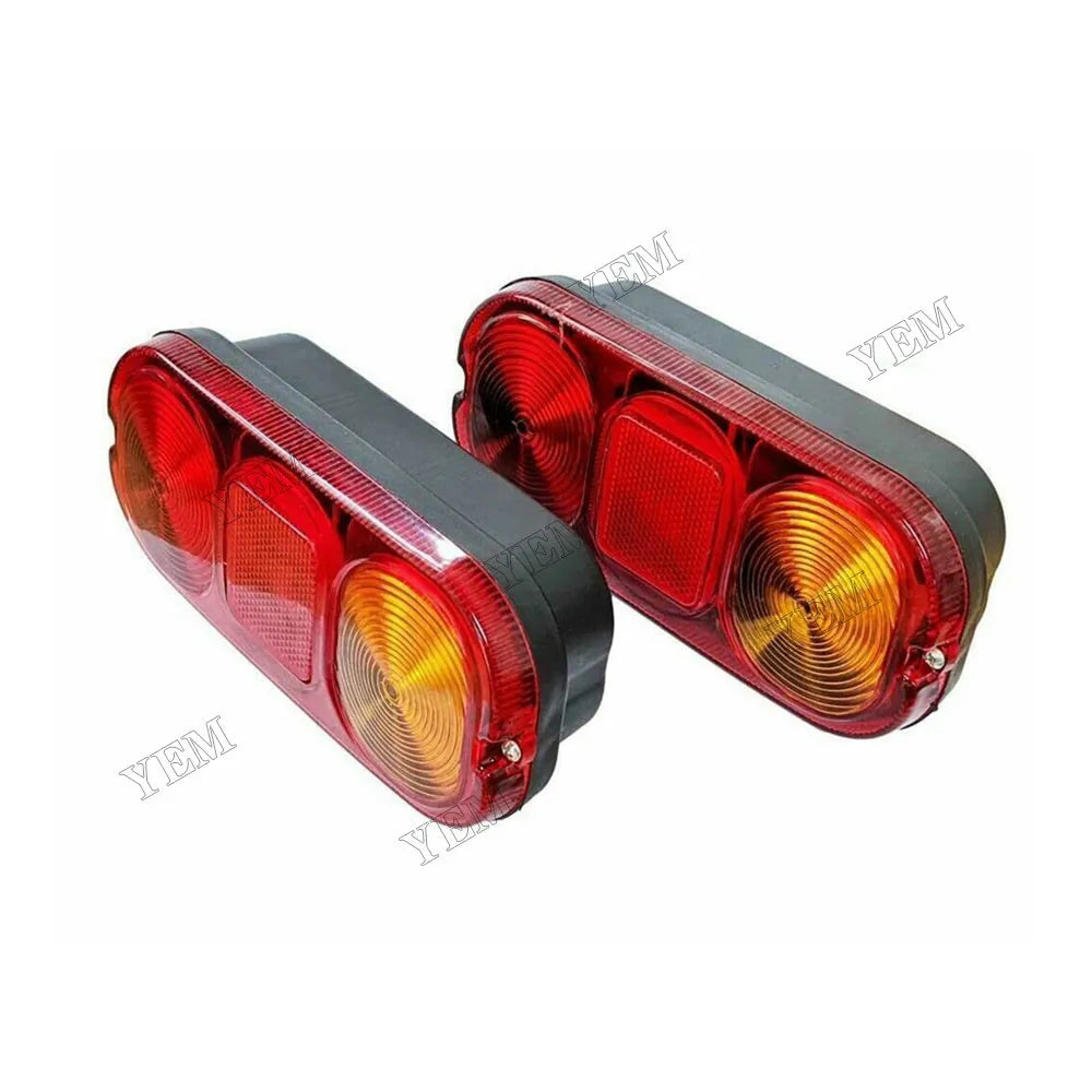 For JCB 2CX 3CX 4CX Project 12 21 2PCS Rear Light Assy And Lens 700/50018 700/50024 For JCB