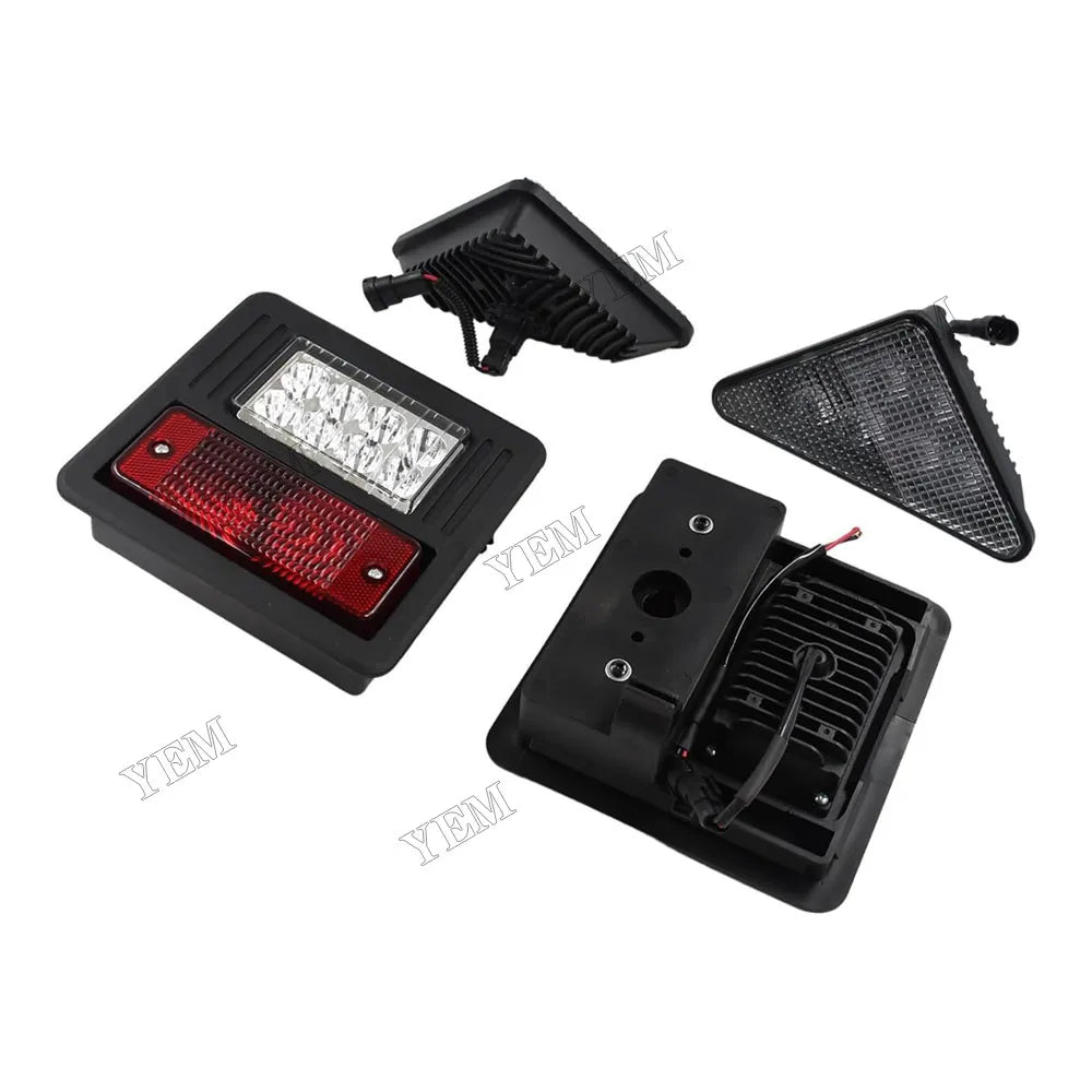 For Bobcat 751 753 763 773 863 864 873 963 S100 S130 S150 S160 S175 S185 S205 S220 S250 S300 S330 T110 T140 T180 T190 T200 T250 T300 T320 LED Exterior Head Tail Light Kit 6718043 6718042 6670284