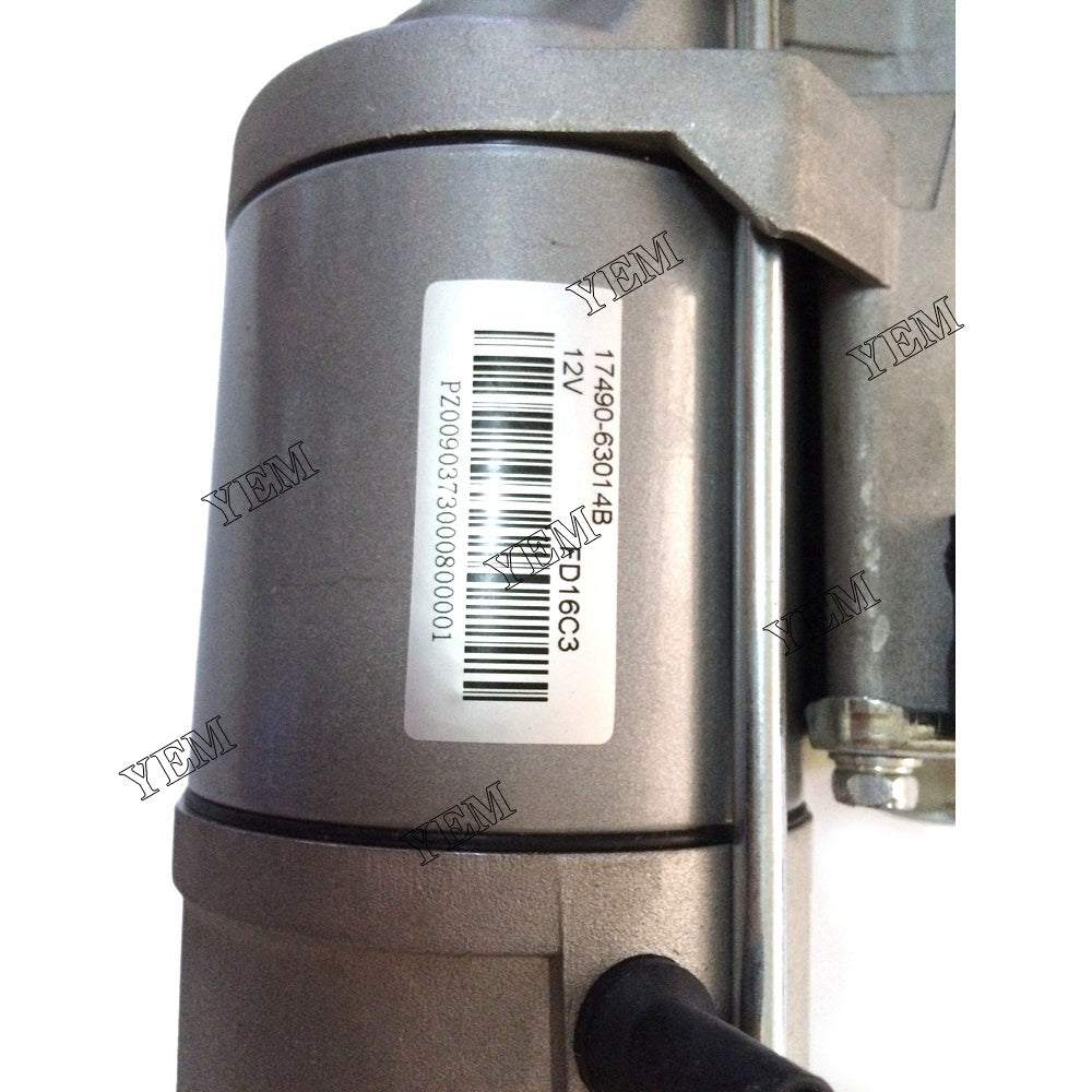 KUBOTA V2403 STARTER MOTOR 17490-63014B For Kubota