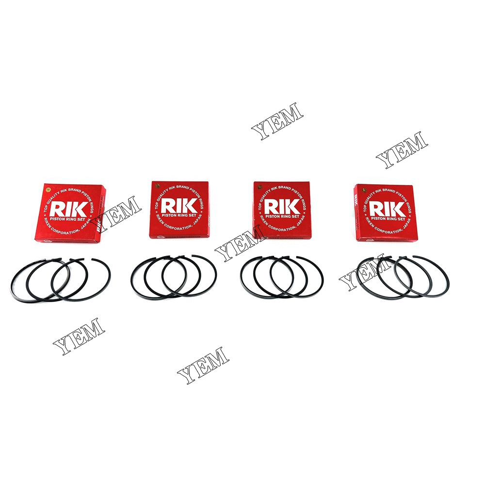 YEM Engine Parts STD Piston Ring For Kubota V2203 Bobcat 753 763C 763F 763G 773 7753 For Kubota