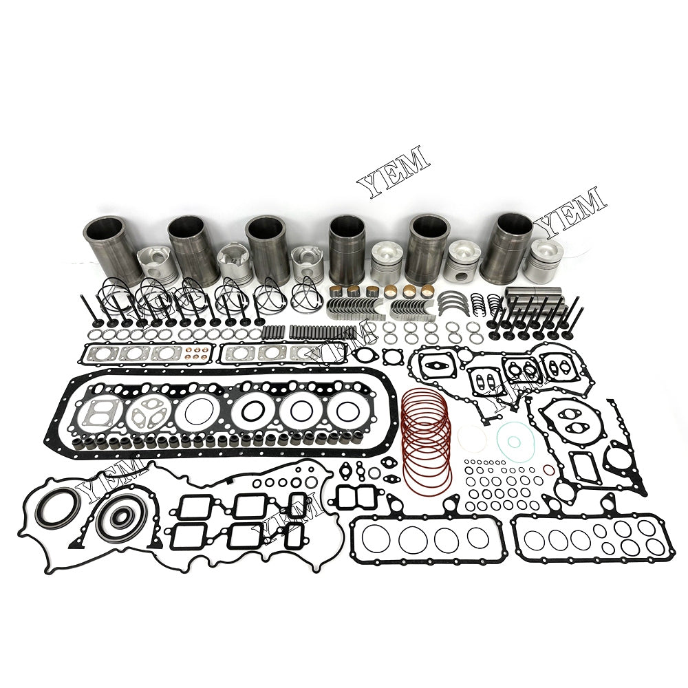For Hino 6 pcs K13C Engine Rebuild Kit With Gasket Set Bearing-Valve Train diesel engine parts YEMPARTS