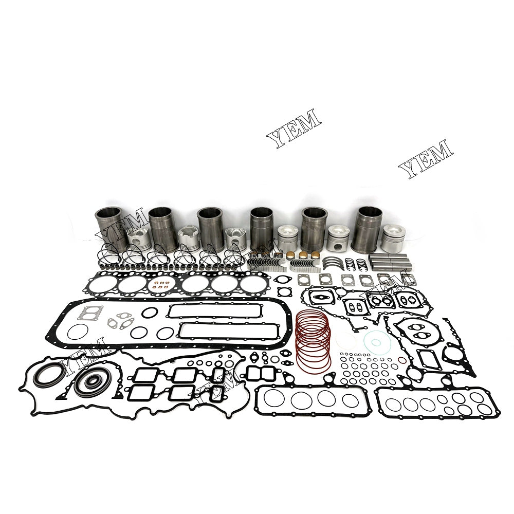 For Hino 6 pcs K13C Engine Rebuild Kit With Gasket Set Bearing diesel engine parts YEMPARTS