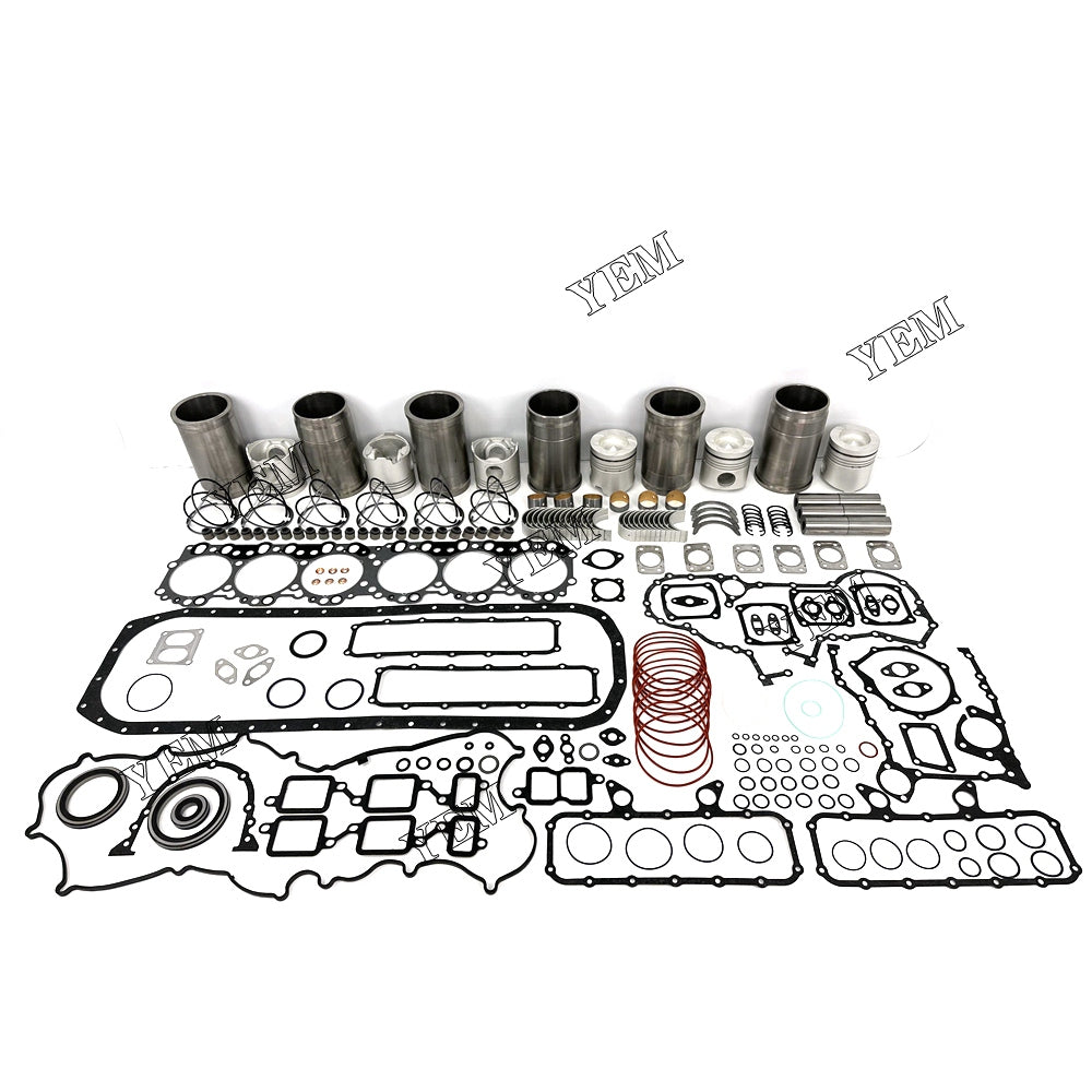 For Hino 6 pcs K13C Engine Rebuild Kit With Gasket Set Bearing diesel engine parts YEMPARTS