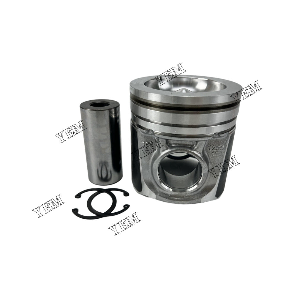 For Perkins 6 pcs 1106D-E66TA Piston & Pin & Snap STD 3135M135 diesel engine parts YEMPARTS