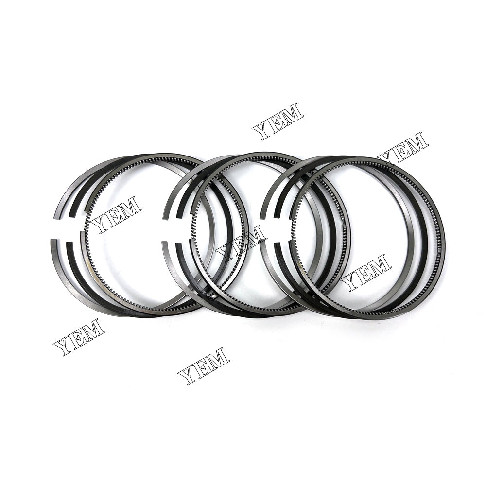 For Yanmar 3pcs 3TNV80 Piston Rings Set STD diesel engine parts YEMPARTS