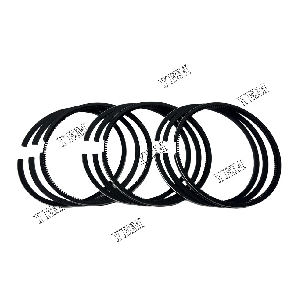 For JAC 3pcs TY395 Piston Rings Set STD 2.5*2.5*5 diesel engine parts YEMPARTS