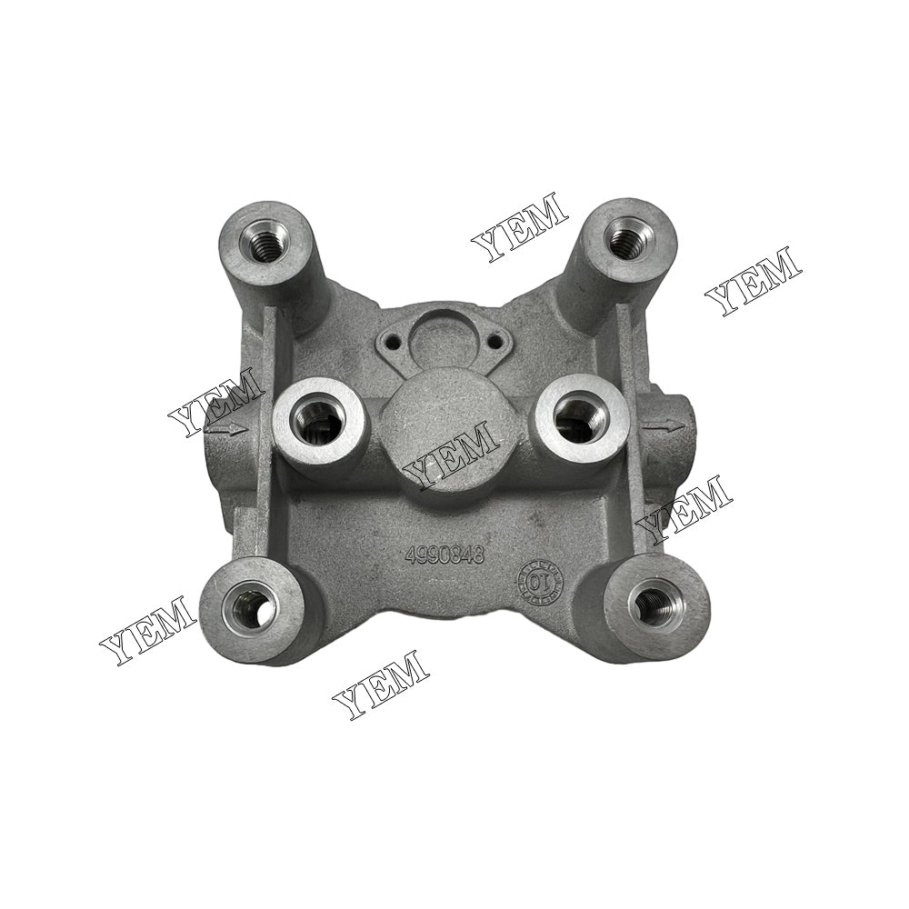 For Komatsu 6D107 Oil Filter Seat 4990848 diesel engine parts