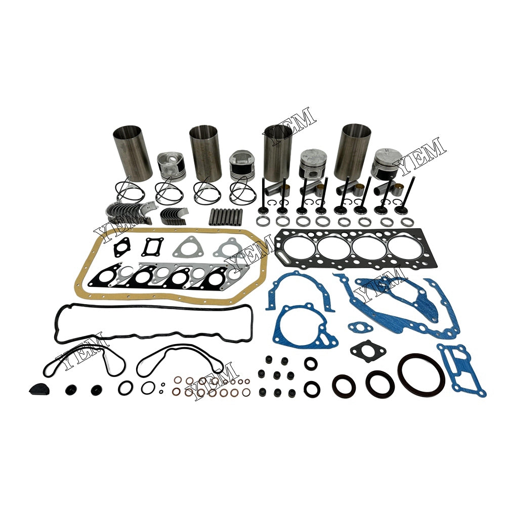 For Hyundai 4 pcs D4BA Engine Rebuild Kit With Gasket Set Bearing-Valve Train diesel engine parts YEMPARTS