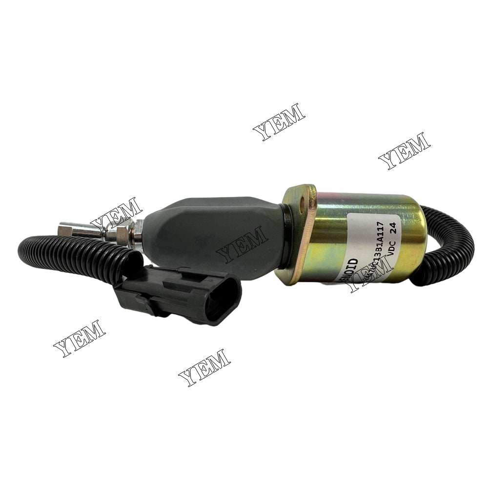 For Woodward Fuel Shutoff Solenoid 24V 1751ES-24A7UC13B1A117 diesel engine parts