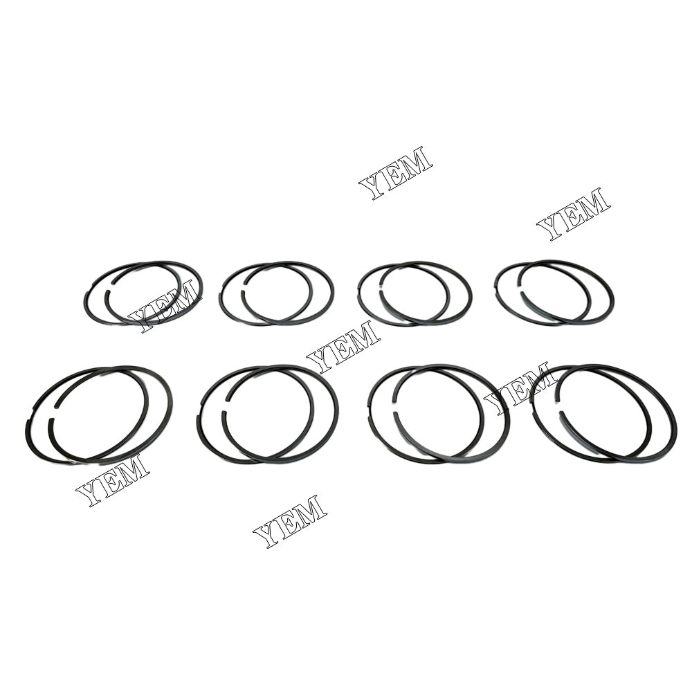 For Caterpillar 6 pcs 3204 Piston Rings Set STD 2W8265 diesel engine parts YEMPARTS