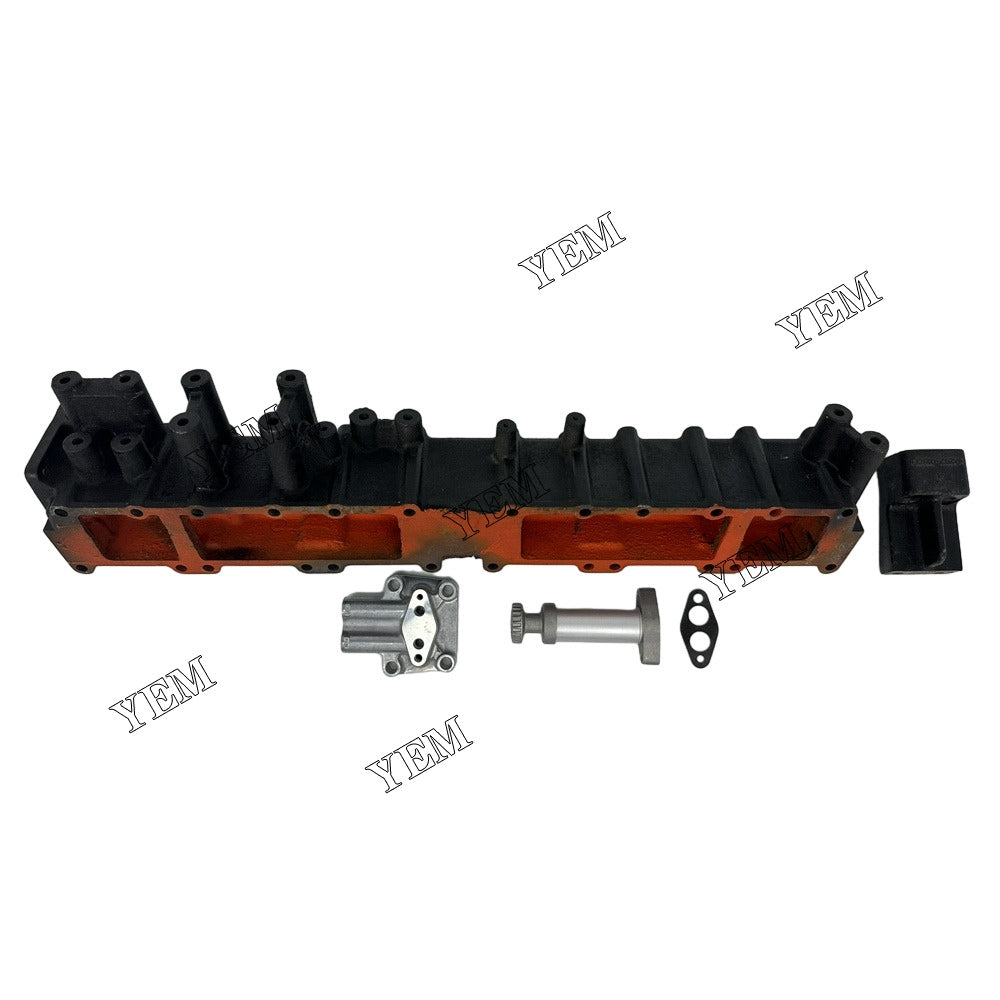 For Caterpillar Intake Branch Pipe Oil Transfer Pump Seat Diesel Pump Seat 212-8577 137-5541 381-9064 3116 Engine Parts