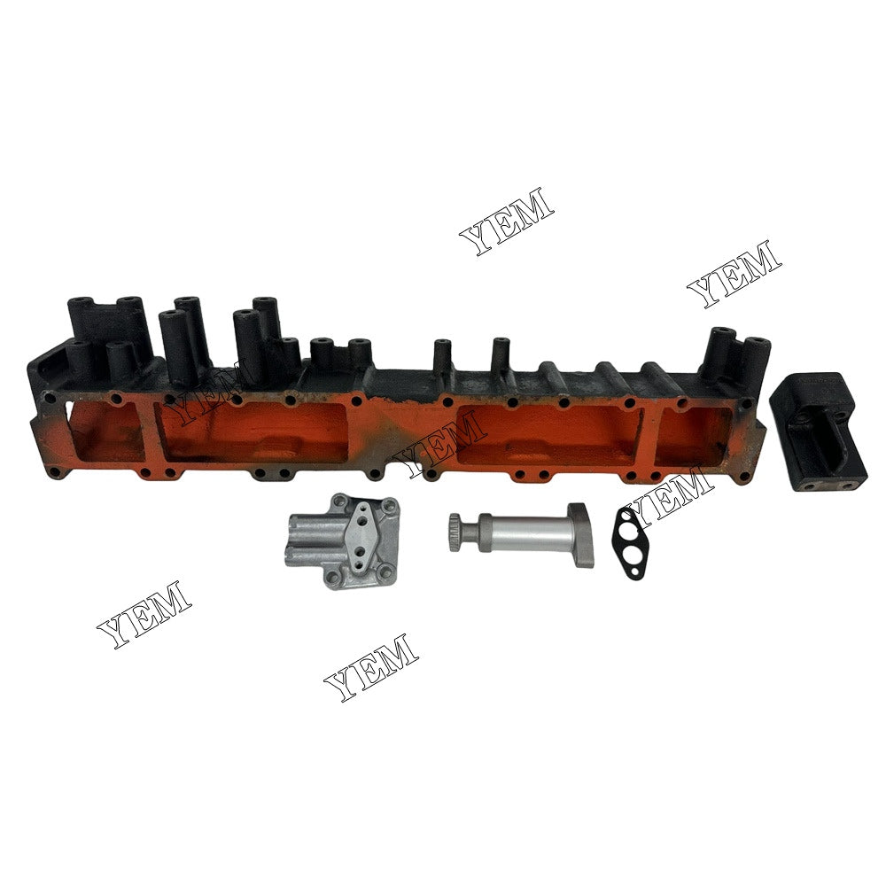 For Caterpillar Intake Branch Pipe Oil Transfer Pump Seat Diesel Pump Seat 212-8577 137-5541 381-9064 3116 Engine Parts