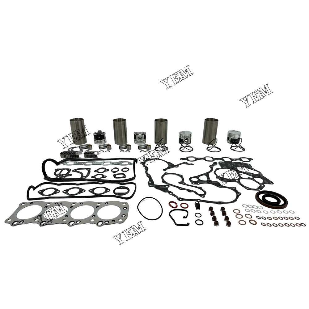 For Isuzu 4x Overhaul Kit With Bearing Set 4FB1 Engine Parts