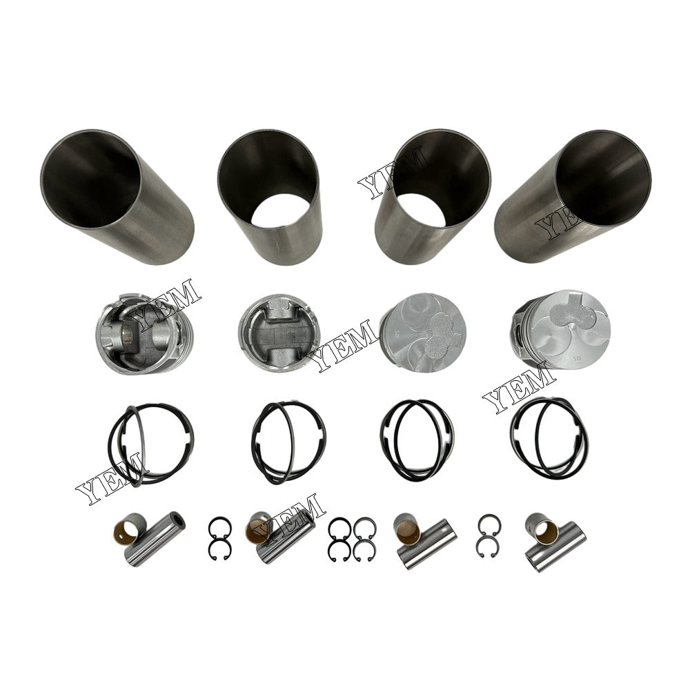 For Isuzu 4x Cylinder Liner Kit 4FB1 Engine Parts