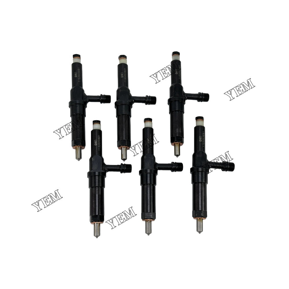 For Isuzu 6x Fuel Injector 6HK1 Engine Parts