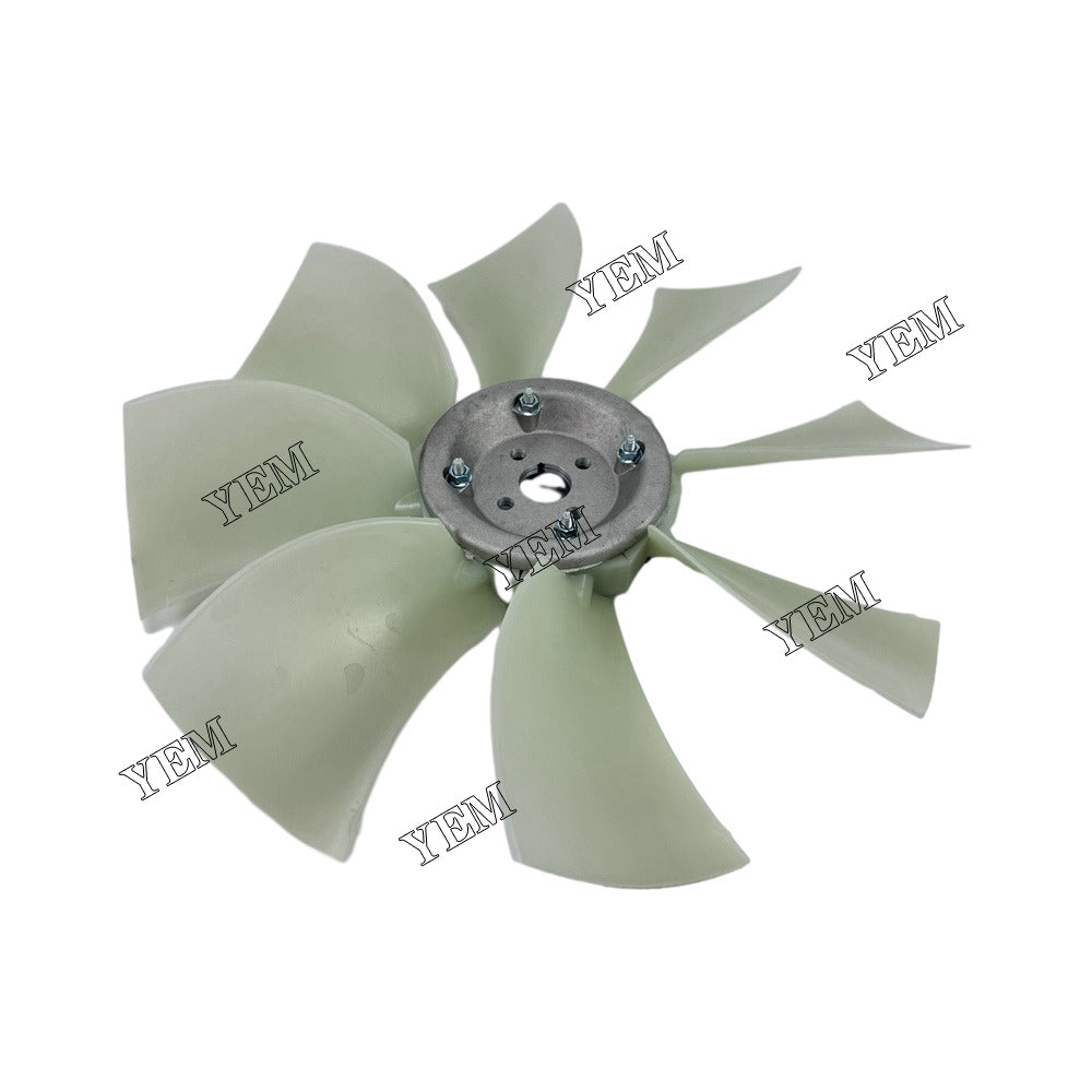 For Mitsubishi Fan 2445461 8 blades 4 holes 3126B Engine Parts