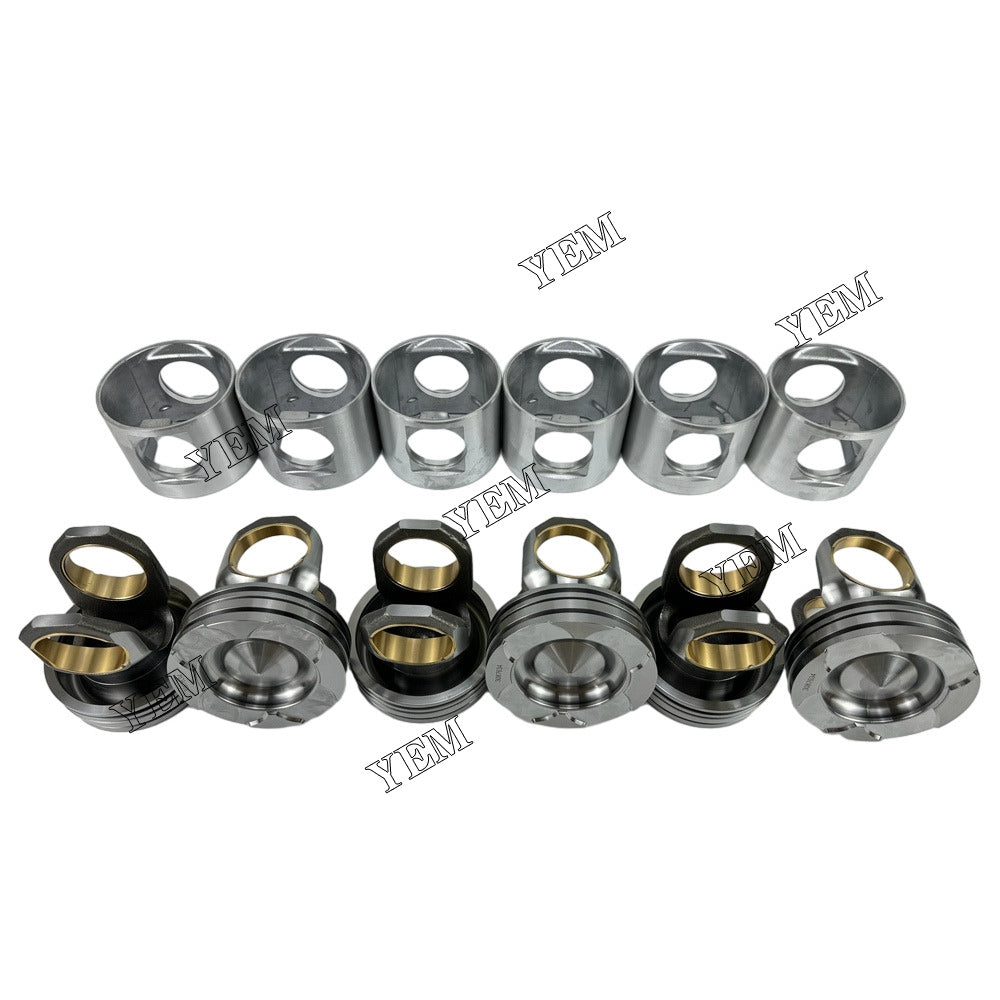 For Cummins 6x Piston & Pin & Snap Ring STD 3803741 4059302 3087634 N14 Engine Parts