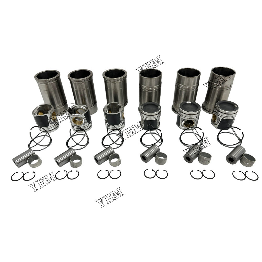 D6CB Cylinder Liner Kit For Hyundai Excavator Engine For Hyundai