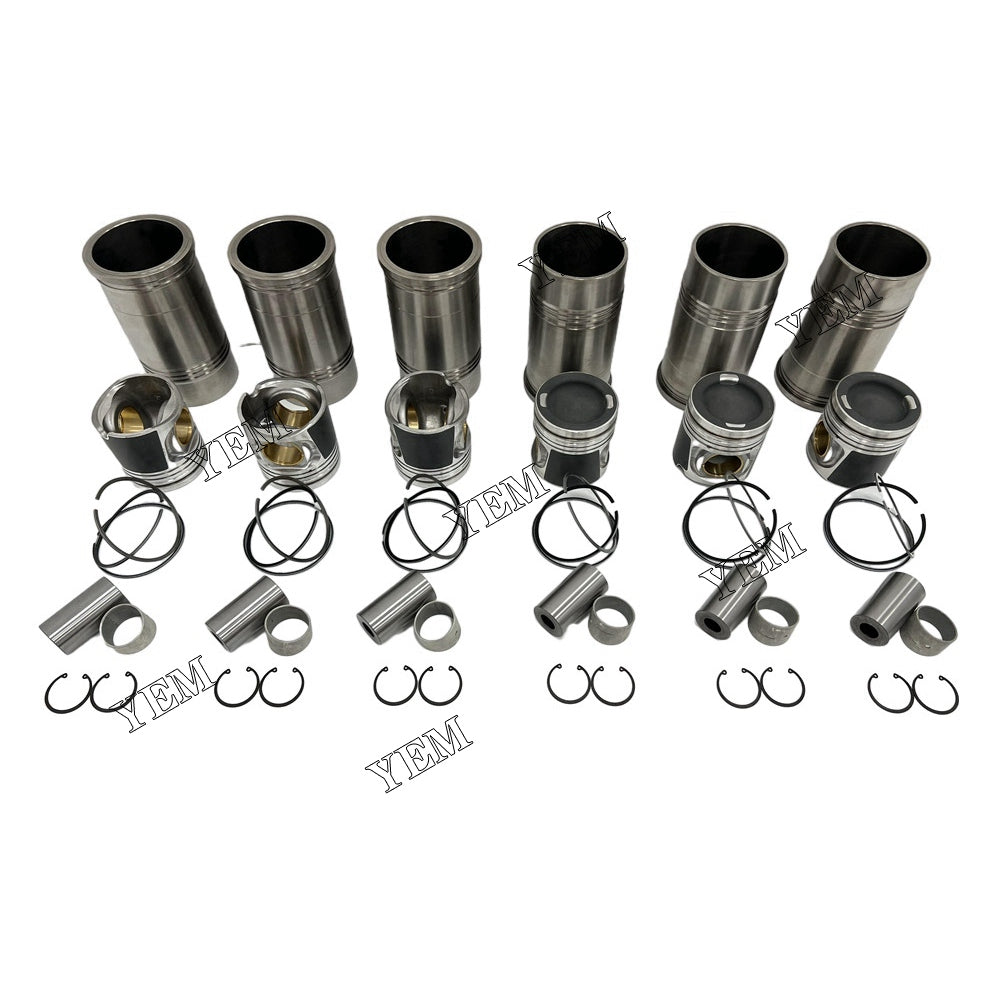D6CB Cylinder Liner Kit For Hyundai Excavator Engine For Hyundai