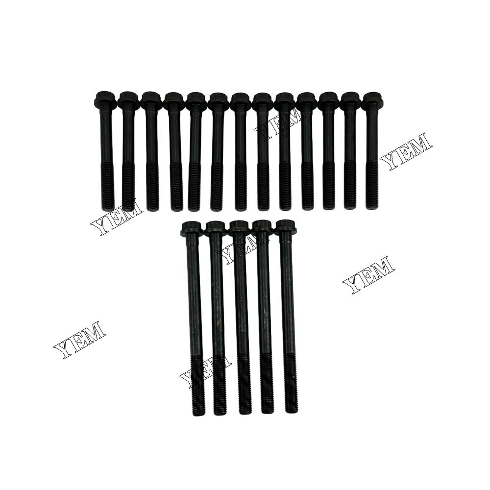 4D31 Cylinder Head Bolt For Mitsubishi wheel loader For Mitsubishi