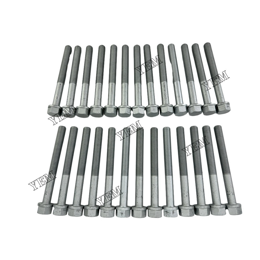 M11 Cylinder Head Bolt 3045850 For Cummins O&K RH 23.5 excavator excavator engine For Cummins