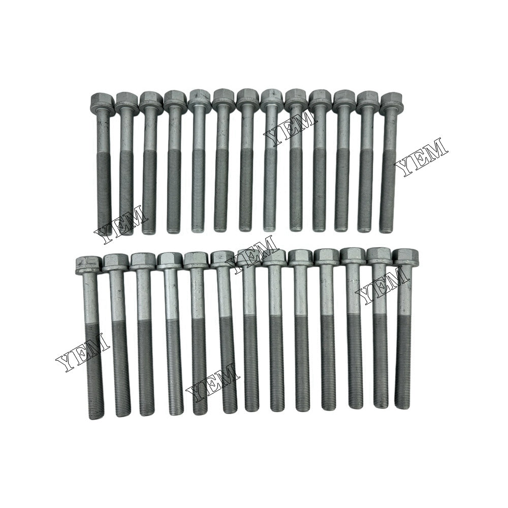 M11 Cylinder Head Bolt 3045850 For Cummins O&K RH 23.5 excavator excavator engine For Cummins