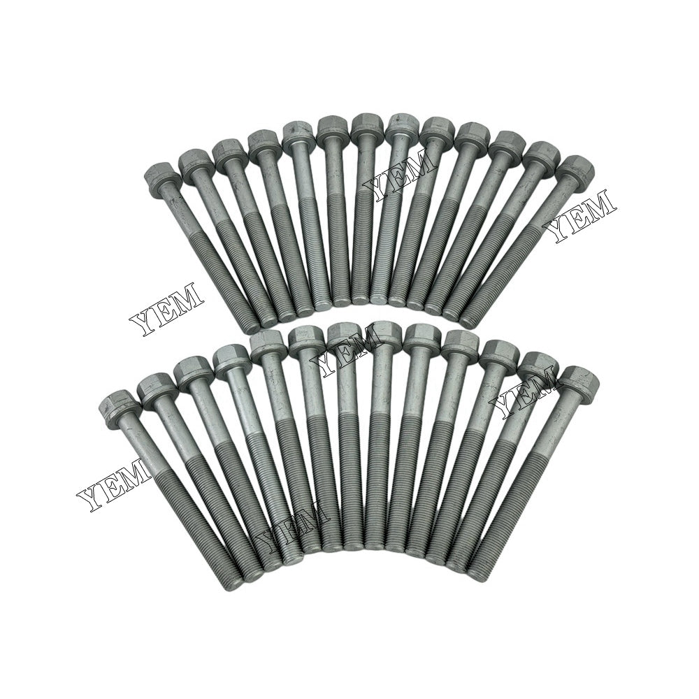 M11 Cylinder Head Bolt 3045850 For Cummins O&K RH 23.5 excavator excavator engine For Cummins