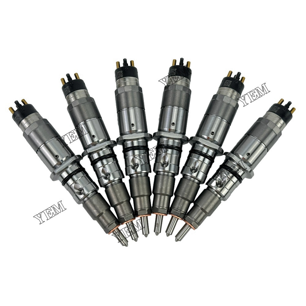 QSB6.7 Injector 0445120231 5263262 For Cummins Hyundai R 200 W 7 A excavator excavator engine