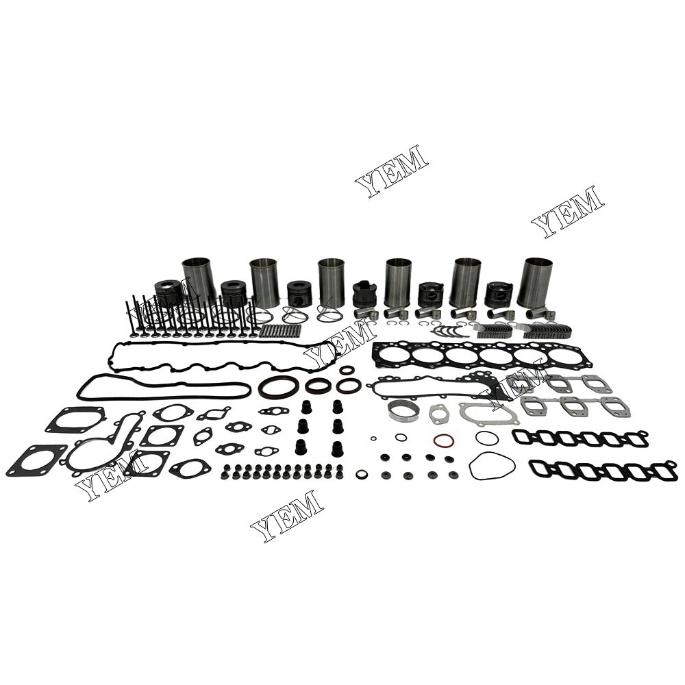 1HD Engine Overhaul Rebuild Kit With Gasket Bearing Valve Set 24V For Toyota automotive engine For Toyota