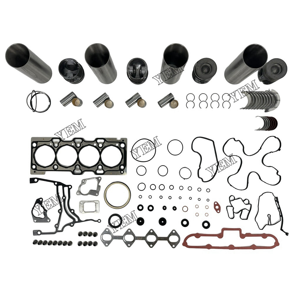 QSF2.8 Overhaul Rebuild Kit With Gasket Set Bearing For Cummins excavator engine