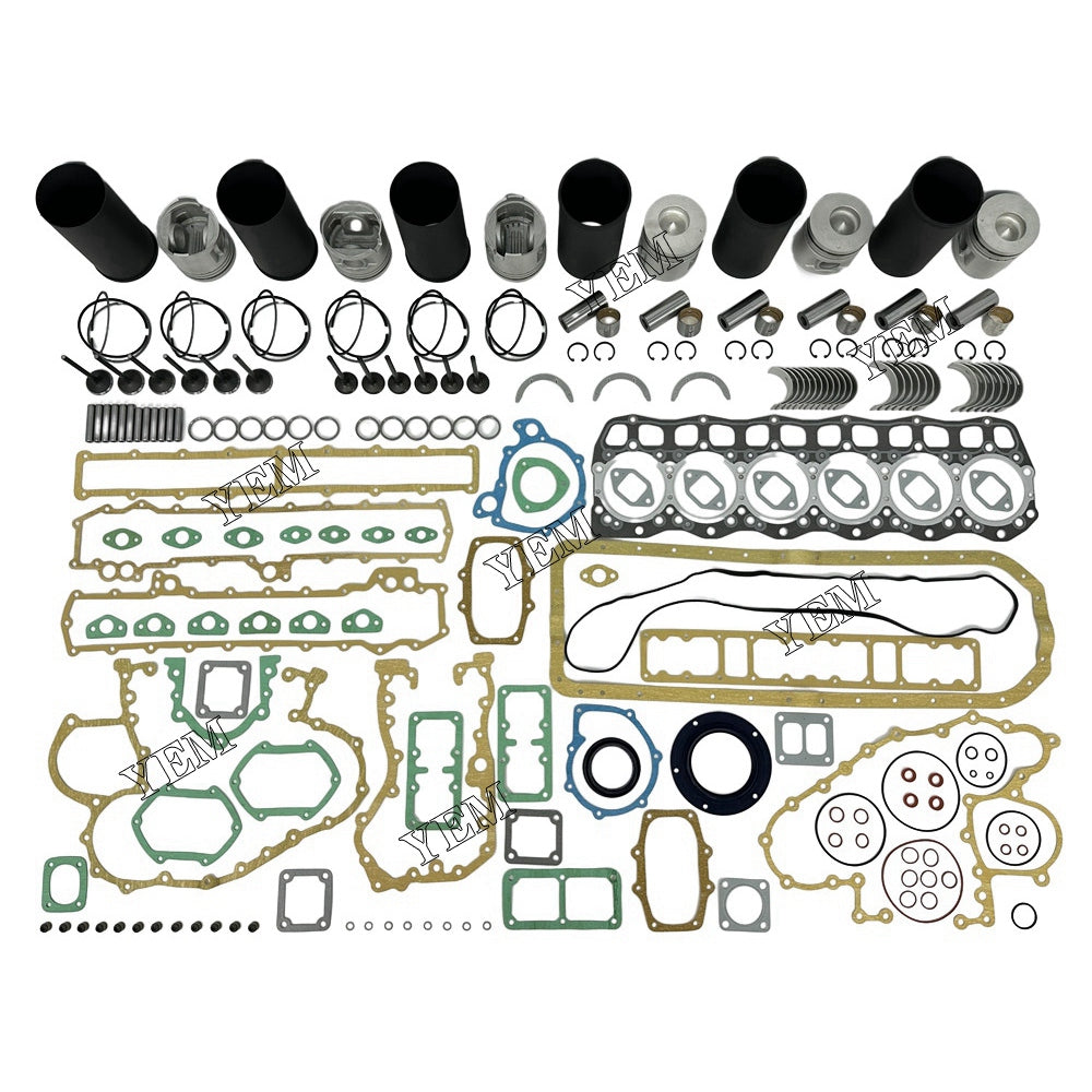 6D17 Overhaul Rebuild Kit With Gasket Set Bearing-Valve Train For Mitsubishi wheel loader