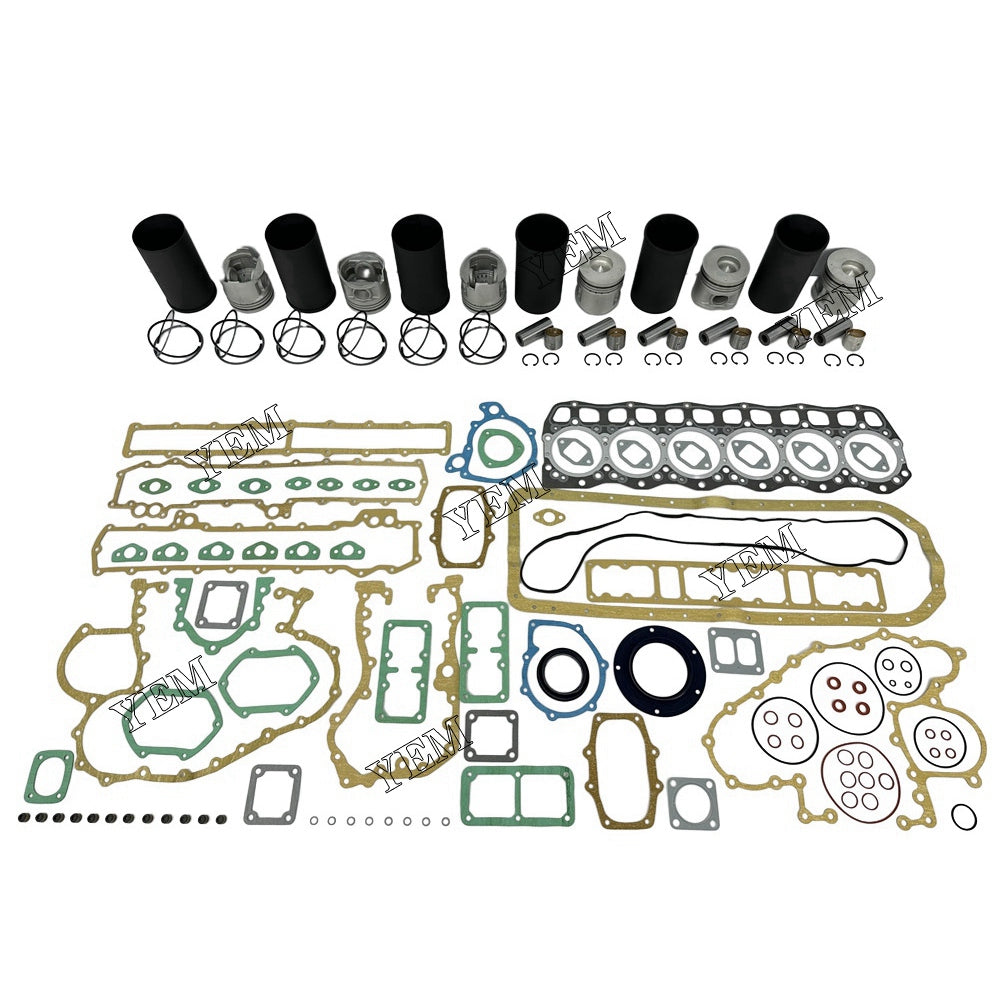 6D17 Overhaul Kit With Gasket Set For Mitsubishi wheel loader For Mitsubishi