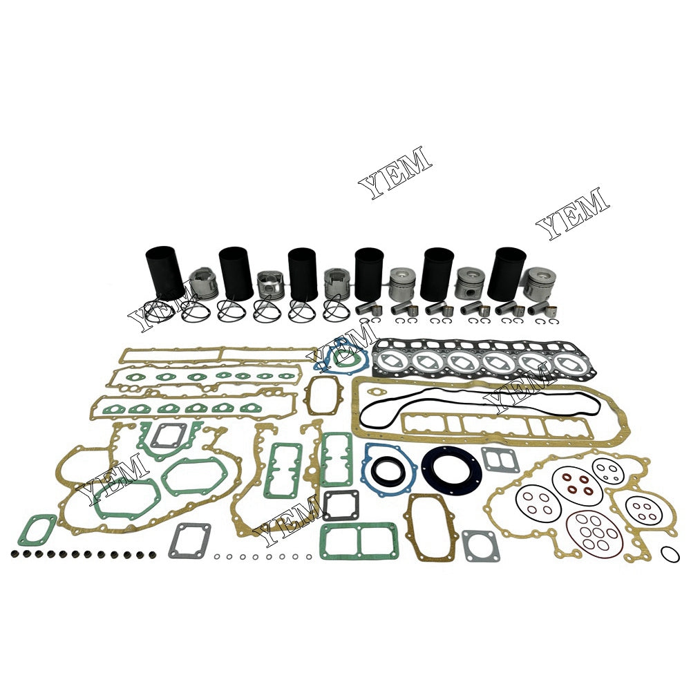 6D17 Overhaul Kit With Gasket Set For Mitsubishi wheel loader For Mitsubishi