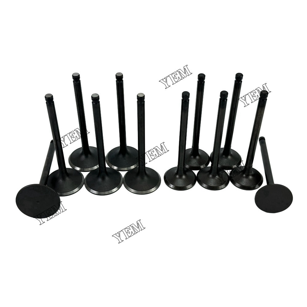 6D17 Intake Exhaust Valve For Mitsubishi wheel loader
