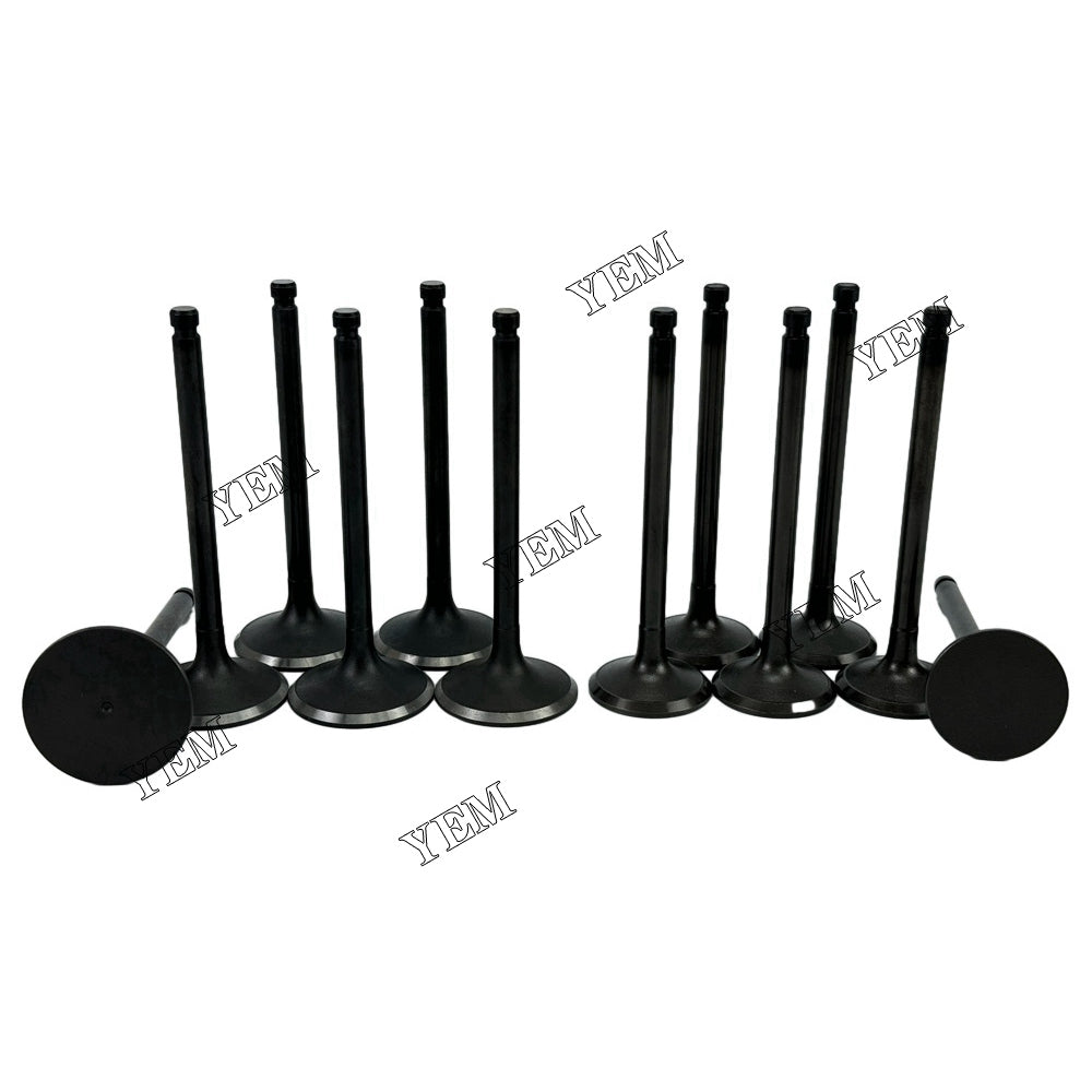 6D17 Intake Exhaust Valve For Mitsubishi wheel loader For Mitsubishi