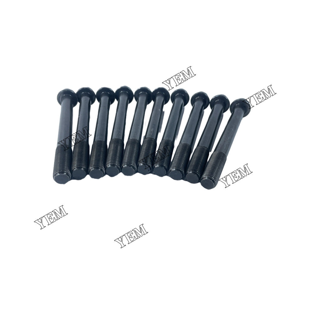 For Kubota V3307 V3307-T V3307-CR-TE Cylinder Head Bolt 1G772-0345 Diesel Engine
