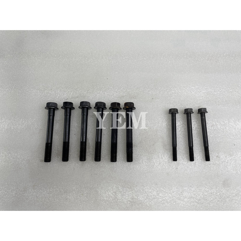 Quality Parts 3D84-1 Cylinder Head Bolt For Komatsu 129350-01200 Engine