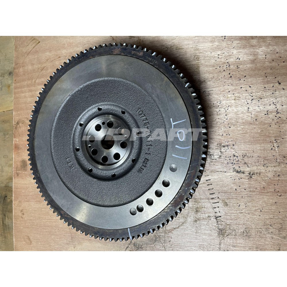 For Kubota V3307 Flywheel Assembly 1G775-25111 110T Engine