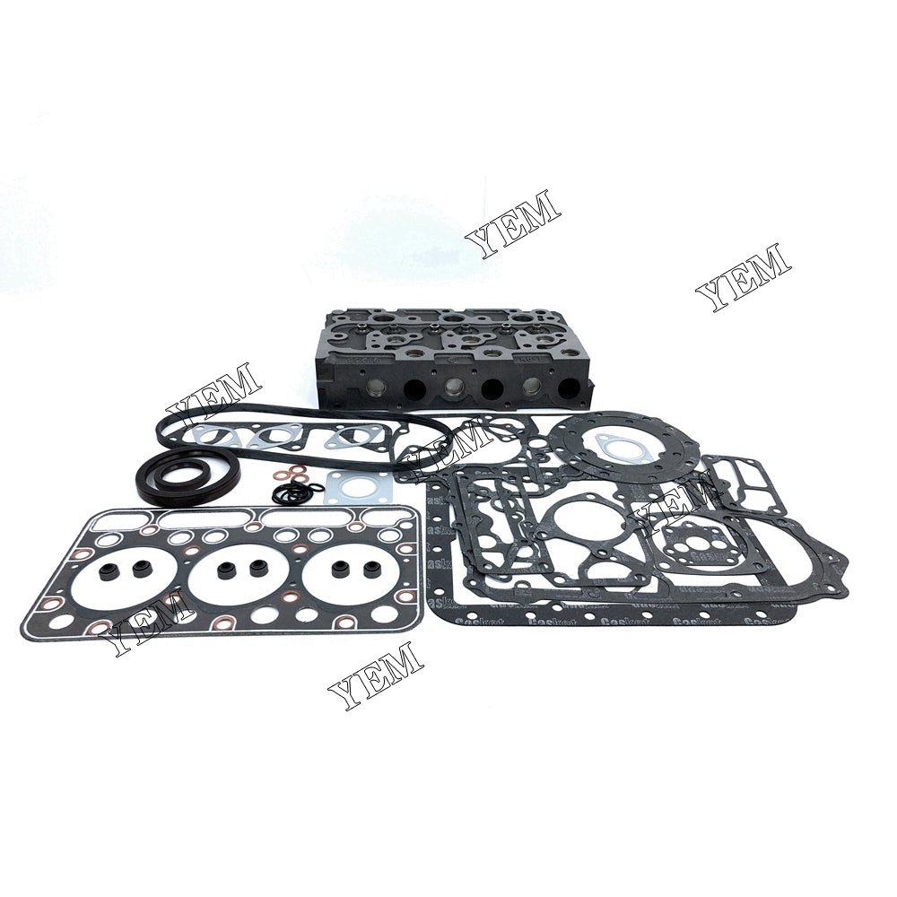 durable Cylinder Head With Full Gasket Kit For Kubota D1302 Engine Parts For Kubota