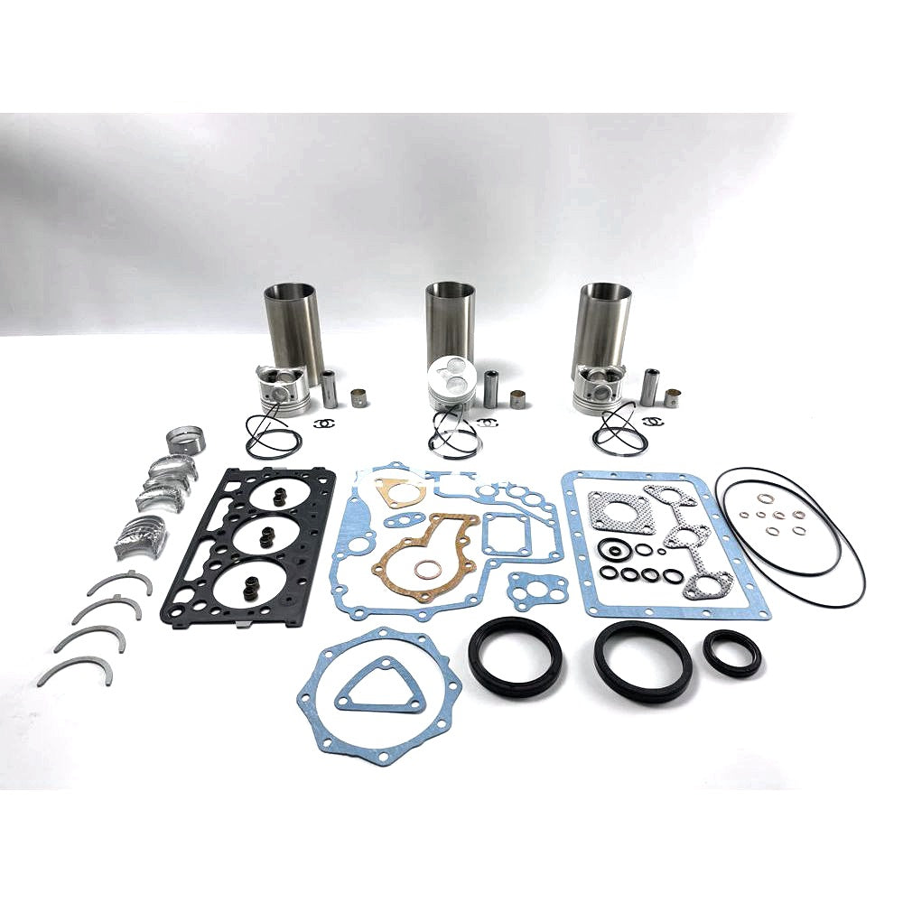 D722 Overhaul Rebuild Kit With Full Gasket Bearing For Kubota 3 cylinder diesel engine parts For Kubota