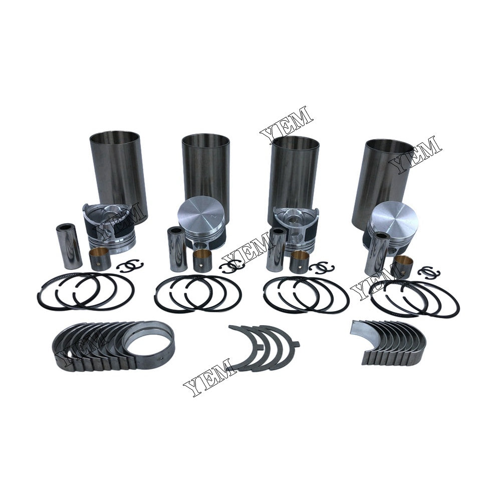 V1100 Overhaul Rebuild Kit With Bearing Set For Kubota 4 cylinder diesel engine parts For Kubota