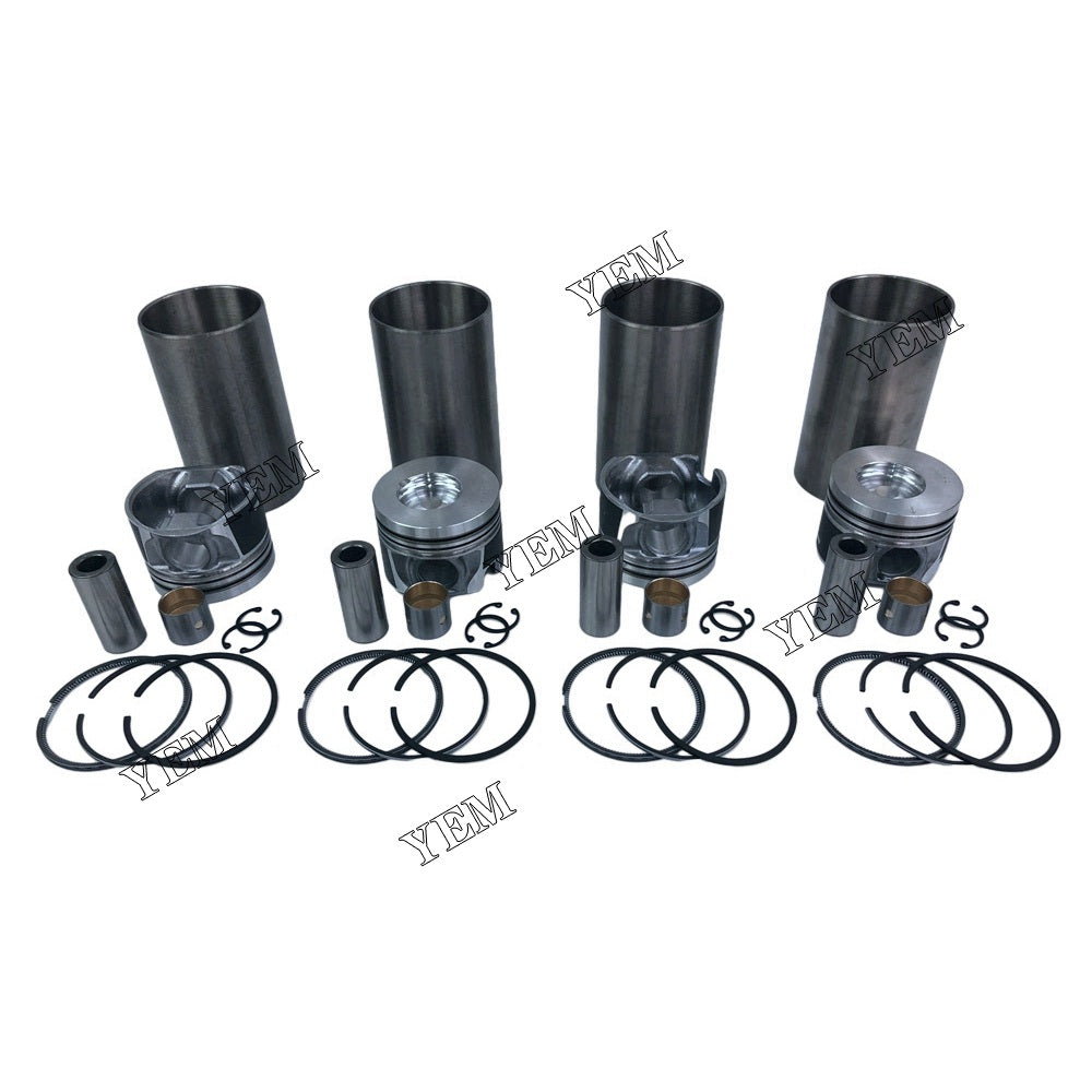 4LE2 CR Cylinder Liner Kit For isuzu 4 cylinder diesel engine parts For isuzu
