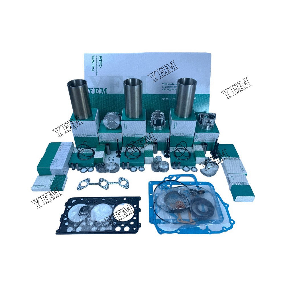 D782 Overhaul Rebuild Kit With Gasket Set Bearing-Valve Train For Kubota 3 cylinder diesel engine parts For Kubota