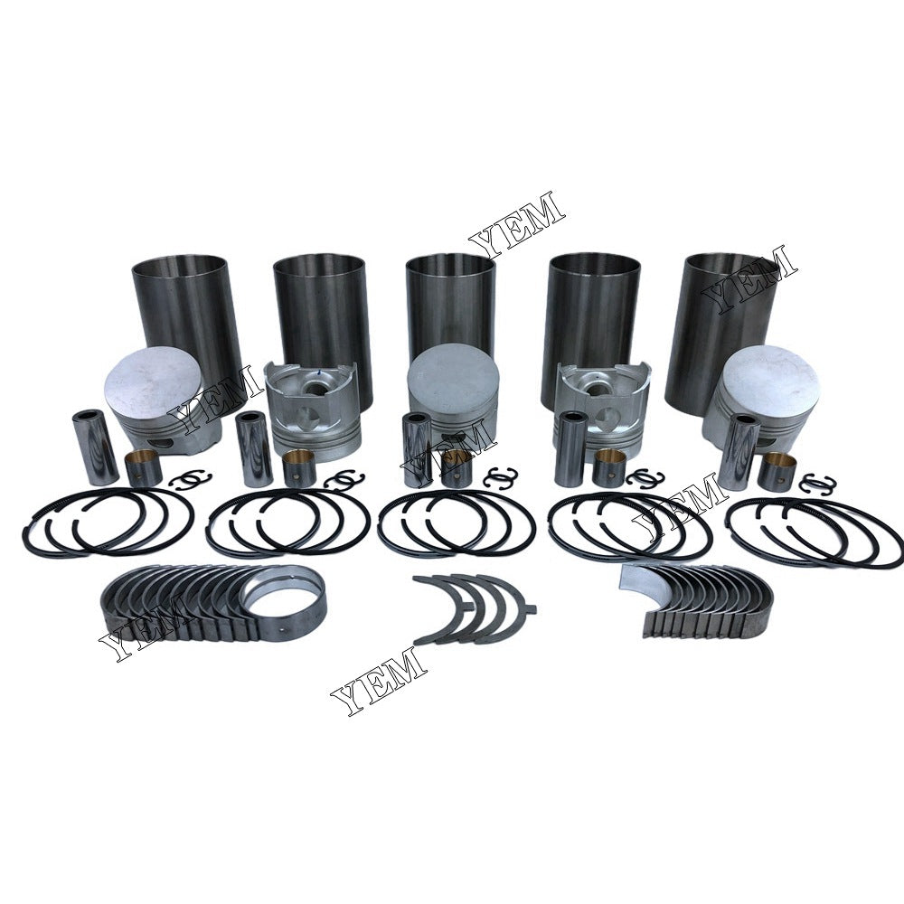 F2302 Overhaul Rebuild Kit With Bearing Set For Kubota 5 cylinder diesel engine parts