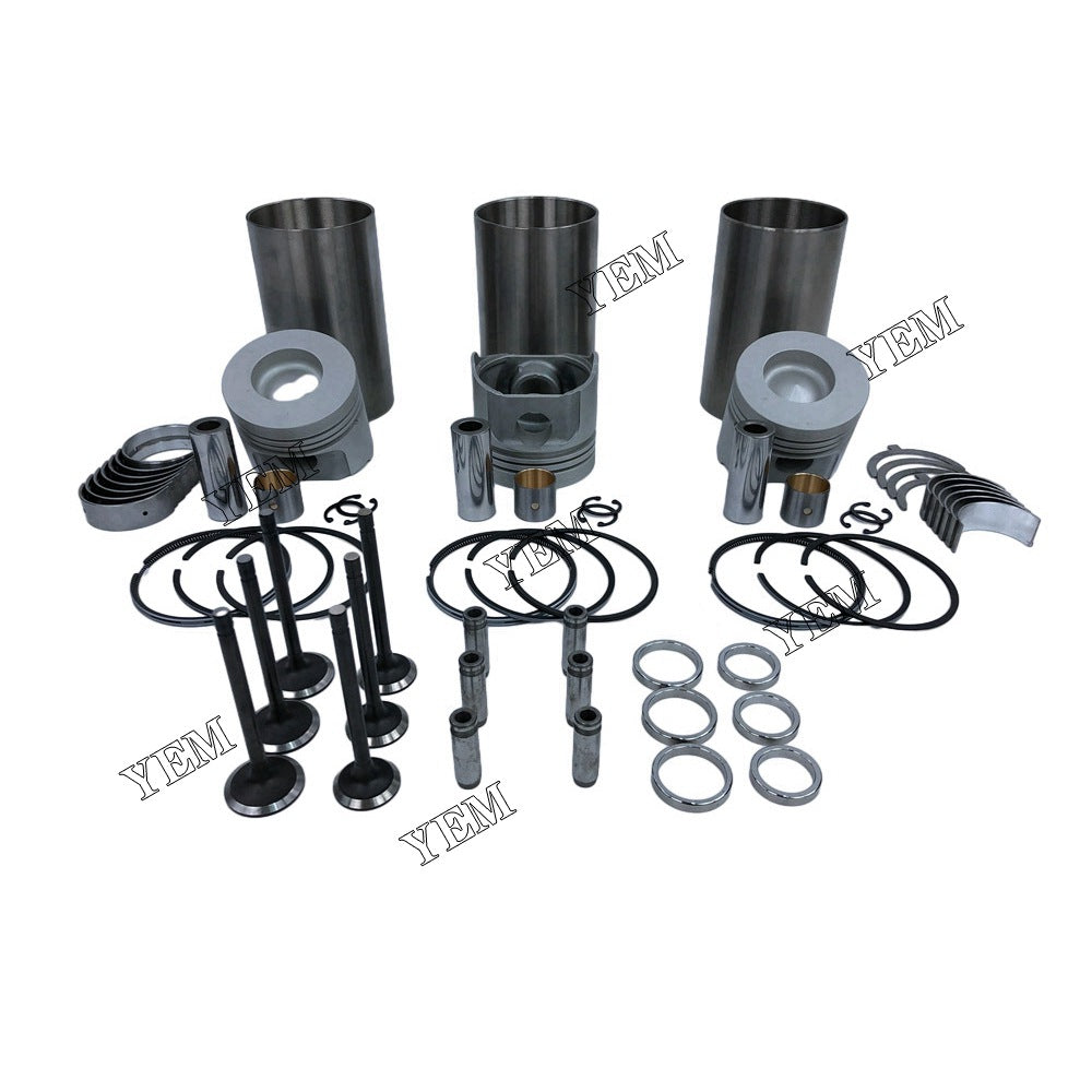 D1462 Overhaul Rebuild Kit With Bearing Set Valve Train For Kubota 3 cylinder diesel engine parts