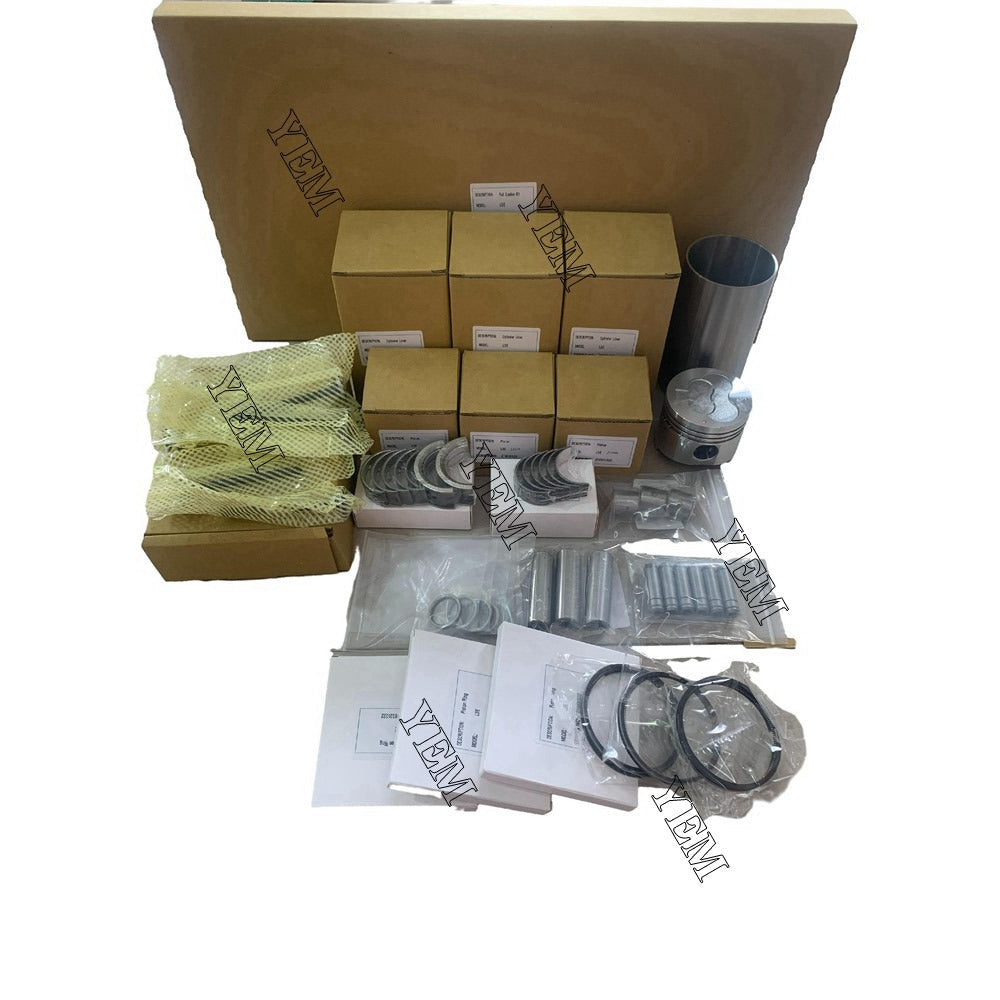 L3E Overhaul Kit With Gasket Set For Mitsubishi 3 cylinder diesel engine parts
