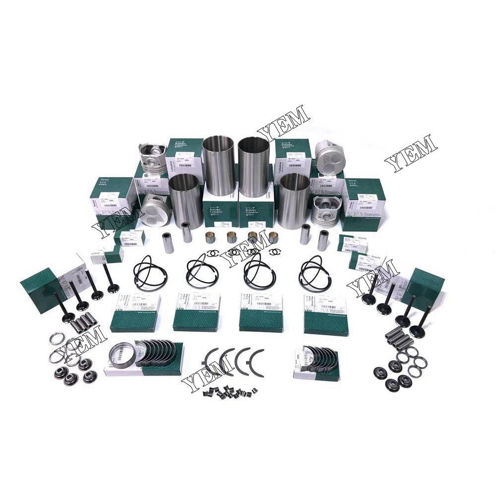 V2203 Overhaul Rebuild Kit With Gasket Bearing Set Valve Train For Kubota 4 cylinder diesel engine parts For Kubota