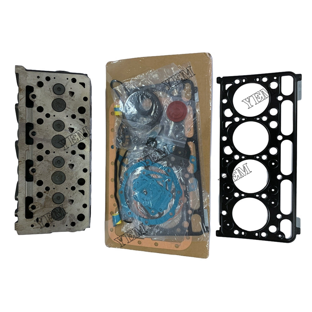 durable Cylinder Head Assembly With Full Gasket Kit For Kubota V2003 Engine Parts