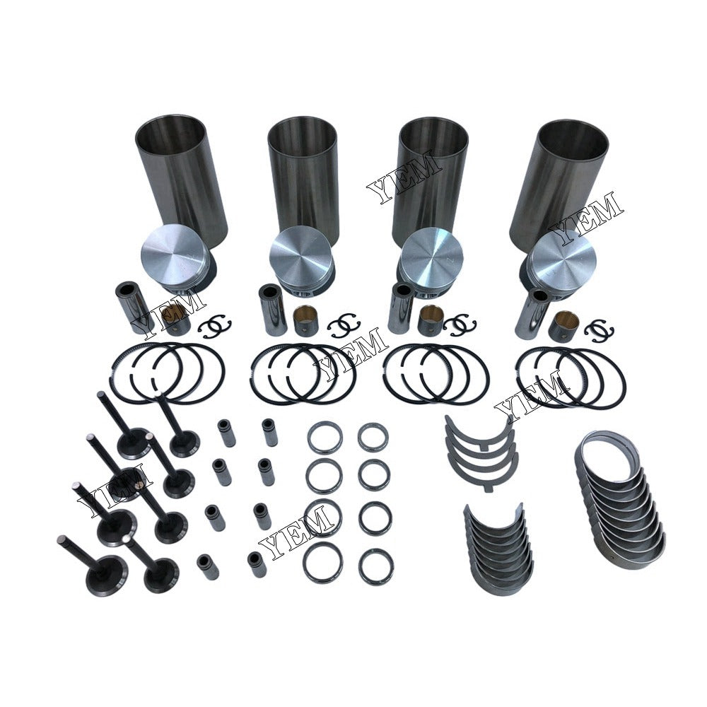 V1100 Overhaul Rebuild Kit With Bearing Set Valve Train For Kubota 4 cylinder diesel engine parts
