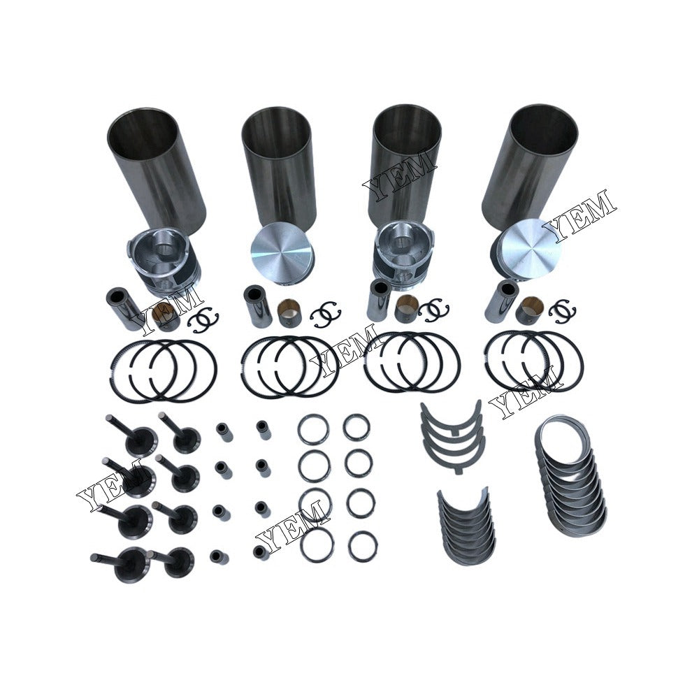 V1100 Overhaul Rebuild Kit With Bearing Set Valve Train For Kubota 4 cylinder diesel engine parts For Kubota